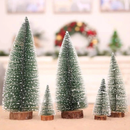 Mini Pinheiros de Natal com luz LED