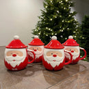 Caneca Noel com Tampa e Colher